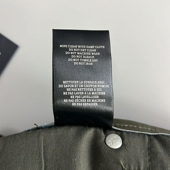 NWT Blank NYC The Franklin High Waist Faux Leather Wide Leg Pants in Sign Up - Picture 12 of 16